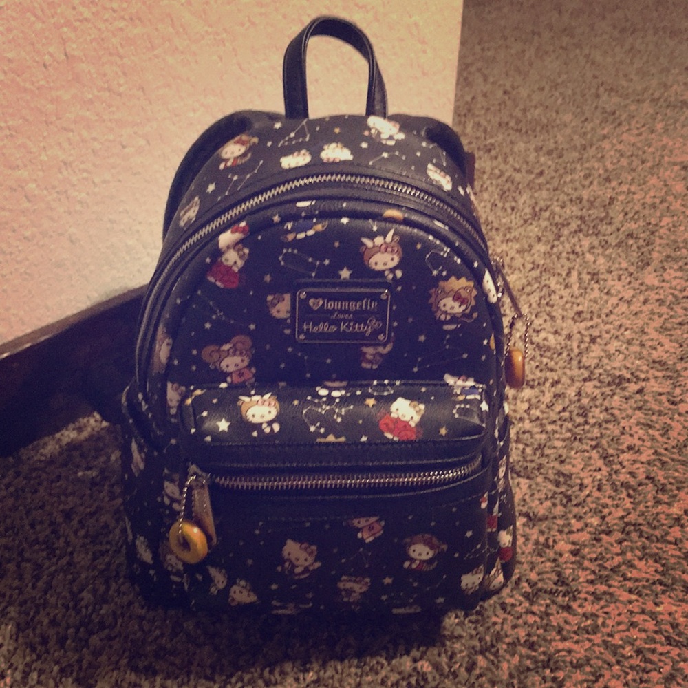 Hello kitty zodiac signs mini backpack